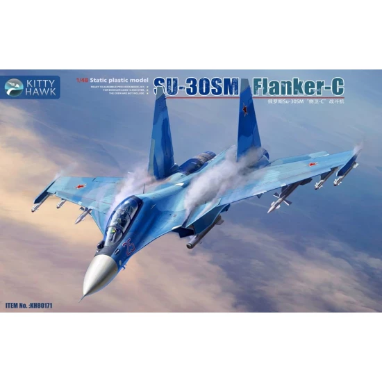 1:48 Sukhoi Su-30SM Flanker H Multirole Fighter