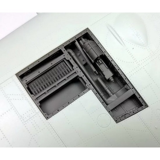 1/32 Supermarine Spitfire Mk.Ixc (C-wing) Weapon Bays for Revell kits