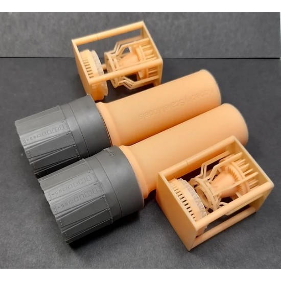 1/32 F-4 E/E/G/J/S Phantom II Exhaust Nozzles for Tamiya kit (2pcs)