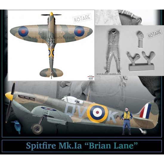 1/32 Spitfire Mk.Ia (Mid) 'Brian Lane' [Limited Edition]