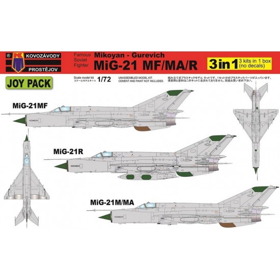 1/72 Mikoyan-Gurevich MiG-21MF/MA/R JOYPACK