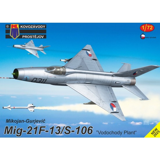 1/72 Mikoyan-Gurevich MiG-21F-13/S-106 Vodochody Plant