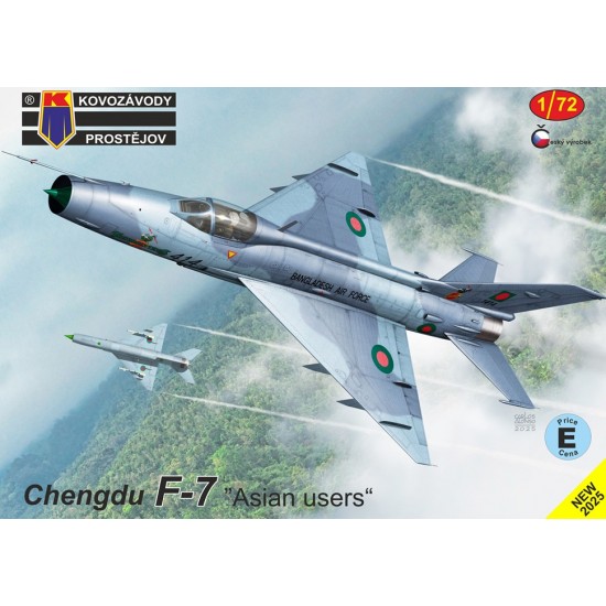1/72 Chengdu F-7 Asian Users