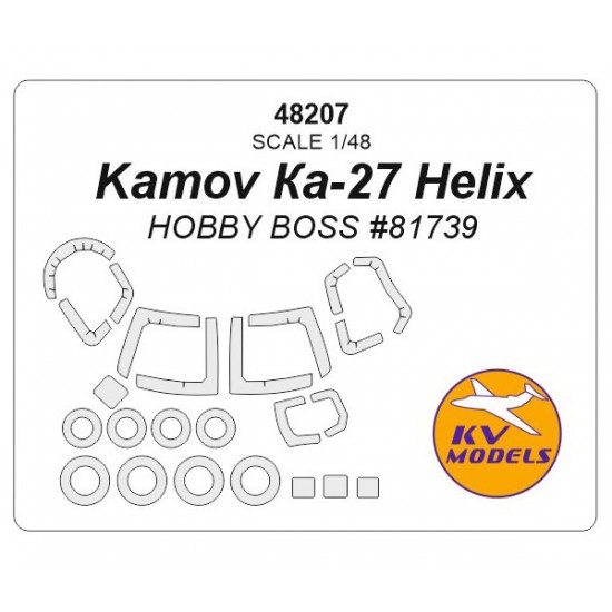 1/48 Kamov KA-27 Helix Masking for Hobby Boss #81739