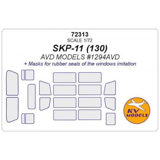 1/72 SKP-11 (130) Masking for Avd Models