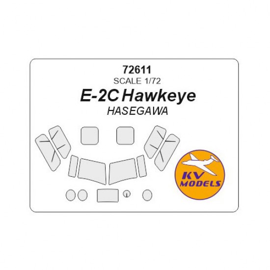 1/72 E-2C Hawkeye Masking for Hasegawa kits