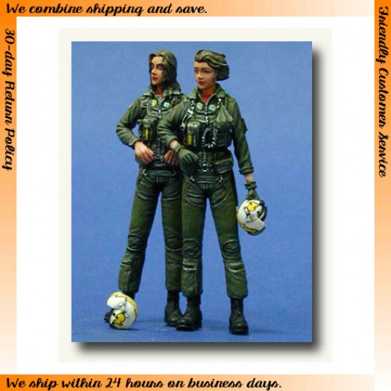 1/35 US Navy Woman Pilots Set (2 figures)