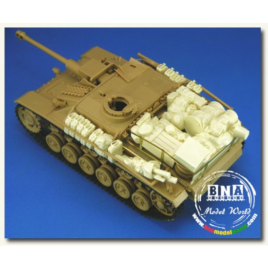 1/35 German Stug.III Stowage set (includes Photo-etched parts)