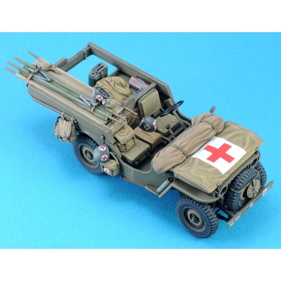 1/35 Willys Ambulance Conversion Set w/Decals (Resin+PE)