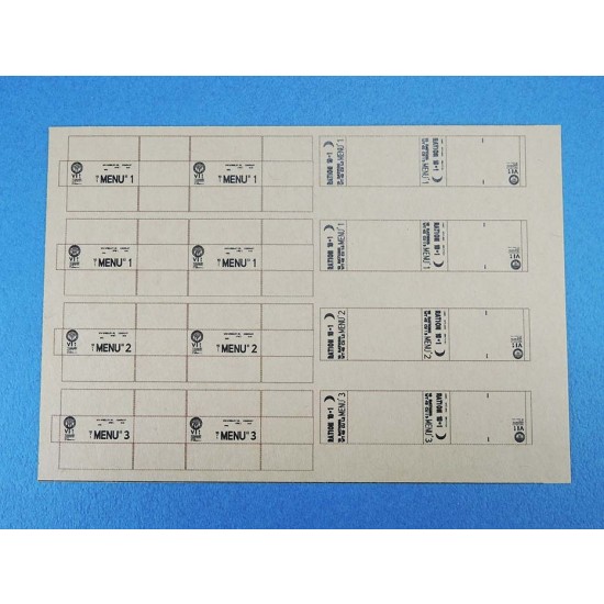 1/35 WWII US 10-in-1 Ration Carton set (32pcs)