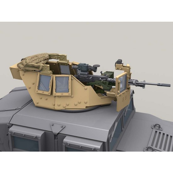 1/35 MCTAGS Turret w/RS Cover set (2 versions of Cal.50 & shields included)