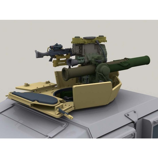 1/16 Humvee TOW Turret set (Including M240)