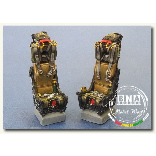 1/48 Martin Baker Mk.H7 Ejection Seats Set with Seat Belts (2pcs)