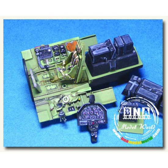 1/48 P-51B Mustang Cockpit Set for Accurate Miniatures kit