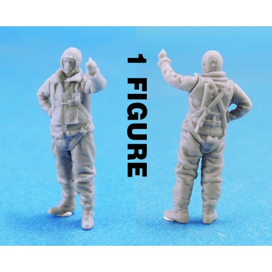 1/72 WWII US Bomber Crew on the Ground