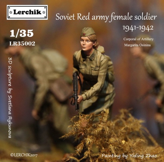 Soviet Hero Valeria Gnarovskya Lerchik 1/35 Red Nurse 