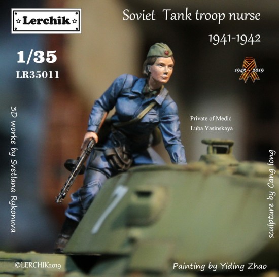 1/35 Soviet Army (PKKA) Tank Troop Nurse 1941-1943