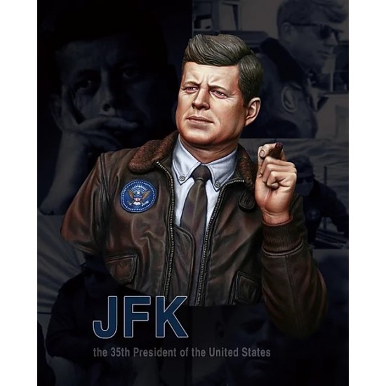 1/10 John F. Kennedy the 35th President of United States Resin Bust