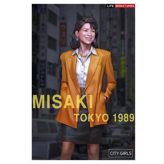 1/24 (75mm) Japanese City Girl Figure - Misaki, Tokyo 1989