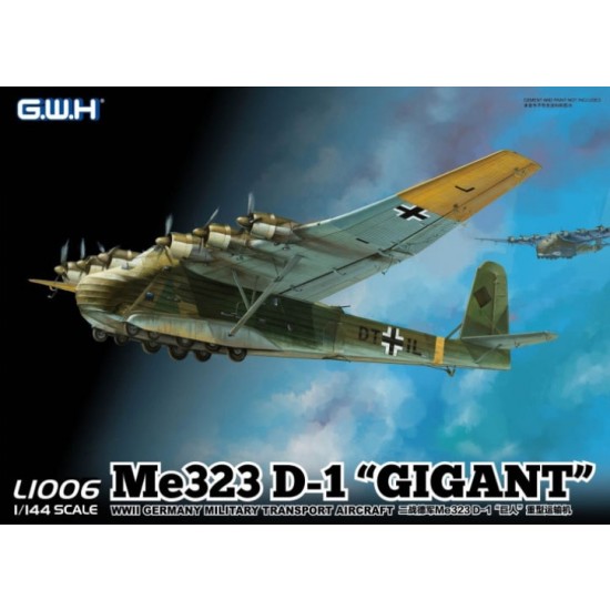 1/144 WWII Luftwaffe Messerschmitt Me 323 D-1 "Gigant"