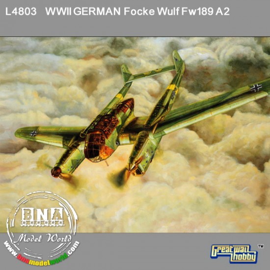 1/48 WWII German Focke-Wulf Fw-189 A2