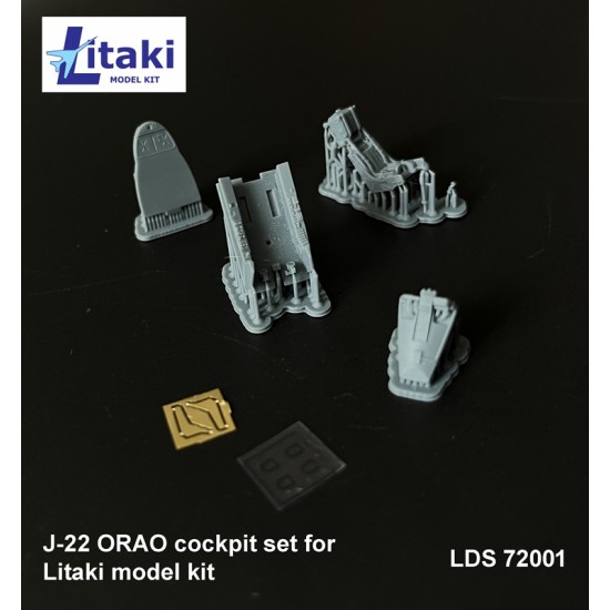 1/72 J-22 ORAO Cockpit set for Litaki kit