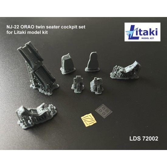 1/72 NJ-22 Twin Seater ORAO Cockpit set for Litaki kit