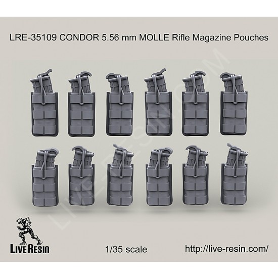 1/35 CONDOR 5.56mm MOLLE Rifle Magazine Pouches