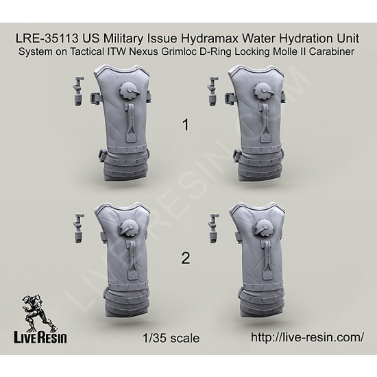 1/35 US Military Issue Hydramax Water Hydration Unit System