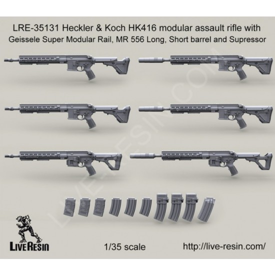 1/35 Heckler &Koch HK416 Modular Assault Rifle Vol.4