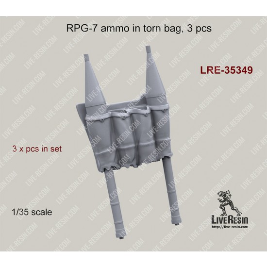 1/35 RPG-7 Ammo in Torn Bag (3pcs)