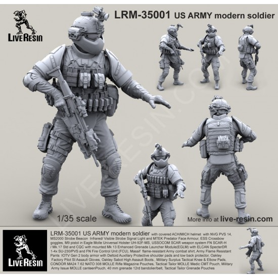 1/35 US Army Modern Soldier Vol.1