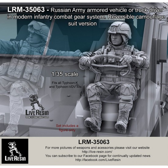 Reversible Camo Suit 1/35 Russian Commander In Modern Infantry Combat Gear 18 