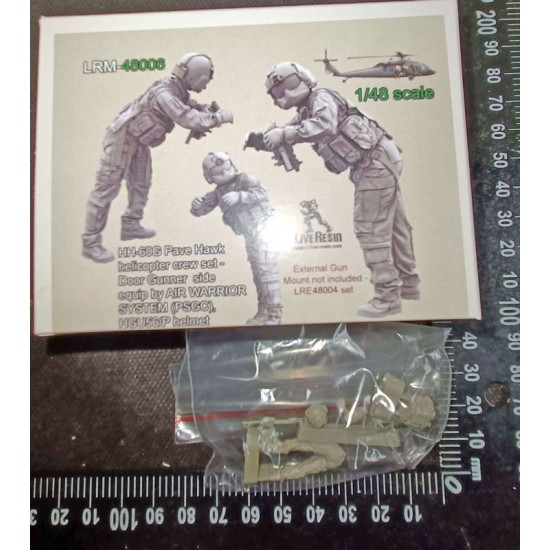 1/48 HH-60G Pave Hawk Helicopter Crew set - Door Gunner Right Side