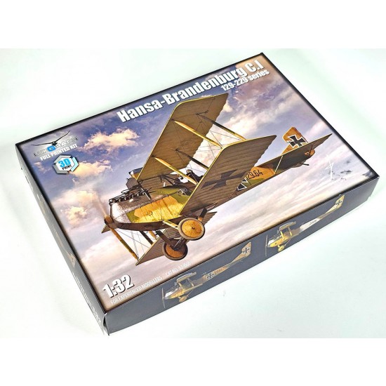 1/32 Hansa-Brandenburg C.1 129/229 3D-printed kit