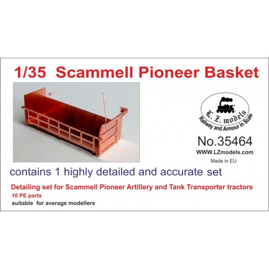 1/35 Scammell Pioneer Artillery & Tank Transporter Tractors Basket