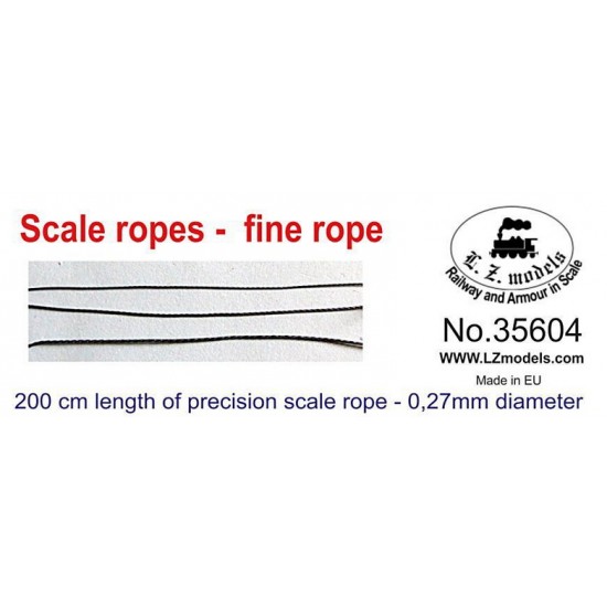 Scale Ropes - Fine Rope (Length: 200cm, Diameter: 0.27mm)