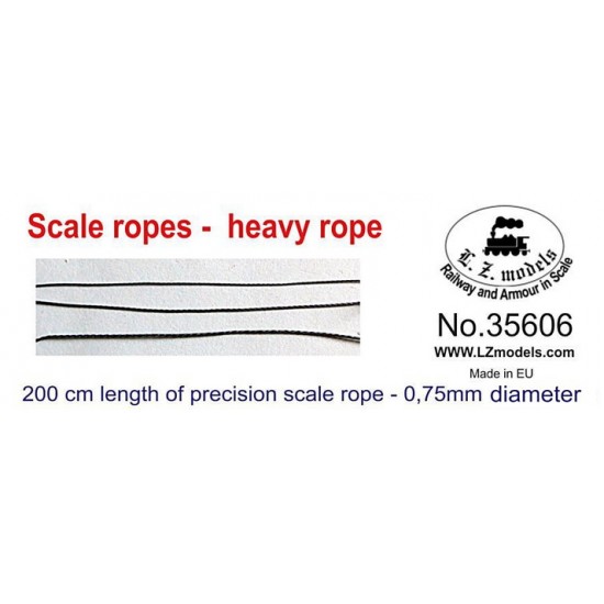 Scale Ropes - Heavy Rope (Length: 200cm, Diameter: 0.75mm)