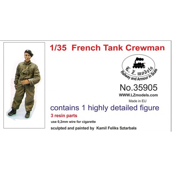 1/35 French Tank Crewman (1 Figure)