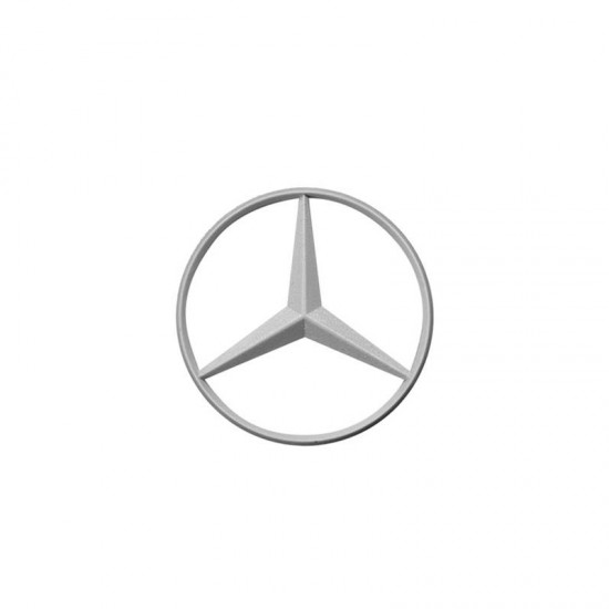 Mercedes Emblem (Size 40 x 40 mm / 1.57 x 1.57 inches)
