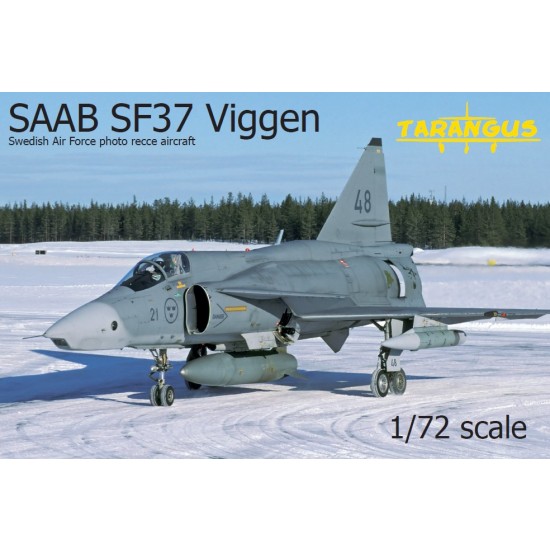 1/72 SAAB SF 37 Viggen Combat Aircraft