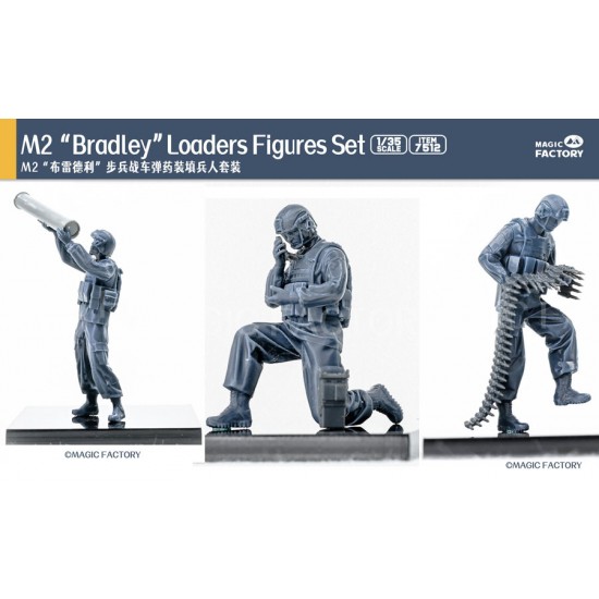 1/35 M2 Bradley Loaders Figures set Magic Factory 7512