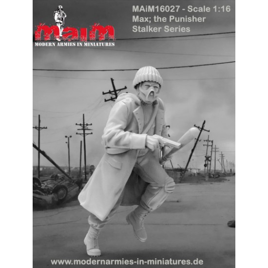 1/16 Stalker- Max The Punischer (1 figure,3D printed soft resin)