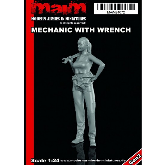 1/24 Mechanic with Wrench
