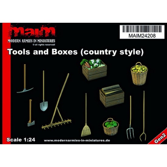 1/24 Country Tools + Provisions