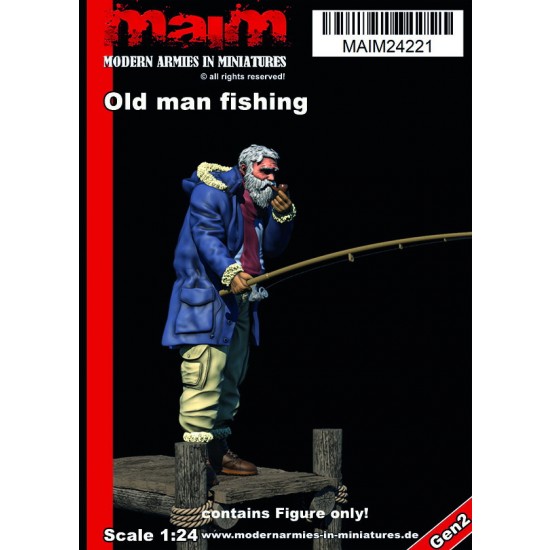 1/24 Old Man Fishing