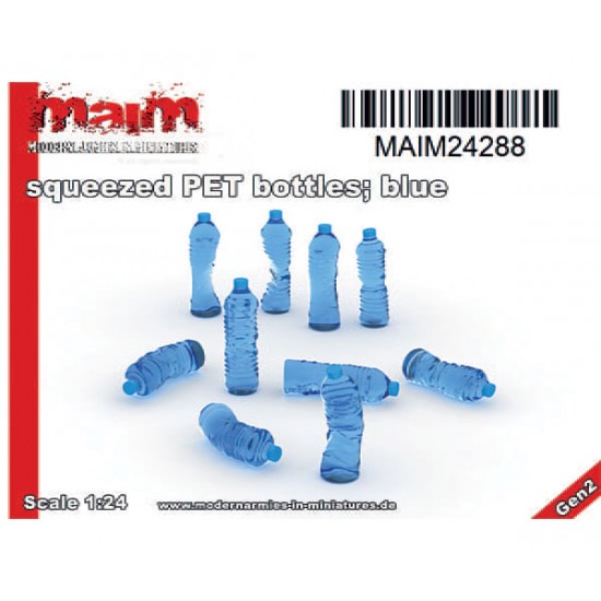 1/24 PET Water Blue Destroyed