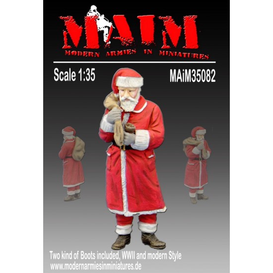 1/35 Santa Claus - suit for WWII and Modern (White Metal)