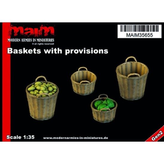1/35 Baskets with Provisions (4 different boxes)