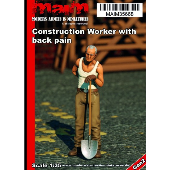1/35 Construction Worker with Back Pain